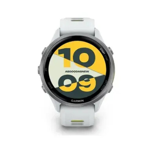 Garmin Forerunner 970 47mm steinweiß/titanium ...