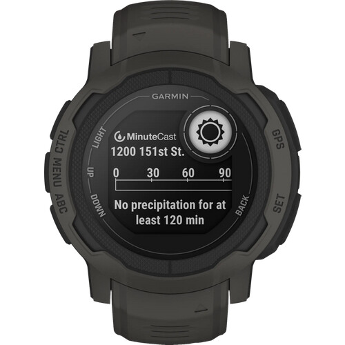 Die Garmin Instinct 2 Graphit ist ideal für ...
