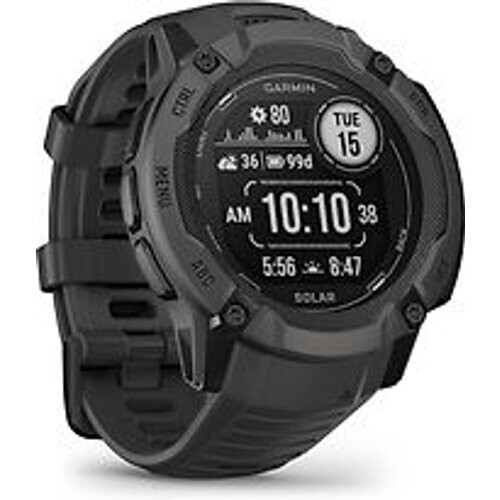 De Garmin Instinct 2X Solar in de kleur grafiet ...