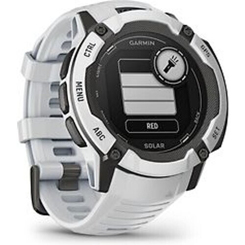 De garmin instinct 2x solar in de kleur wit valt ...