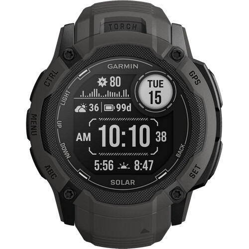 Die Garmin Instinct 2X Solar Graphit ist eine ...
