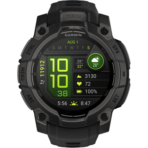 Mit der Garmin Instinct 3 45 mm Schwarz legst du ...