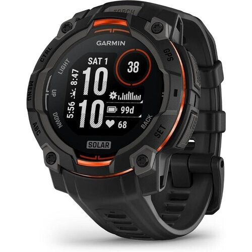 Smart Watch Garmin Instinct 3 Solar Charged ...