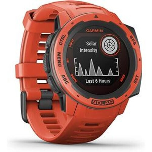 Relojes Cardio GPS Garmin Instinct Solar - Rojo ...