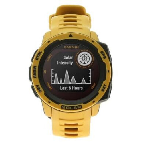 Garmin Instinct Solar jaune soleil (010-02293-09) ...