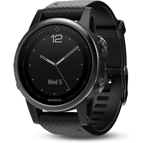 Garmin Fenix 5S GPS Black + Black Band 0GB ...