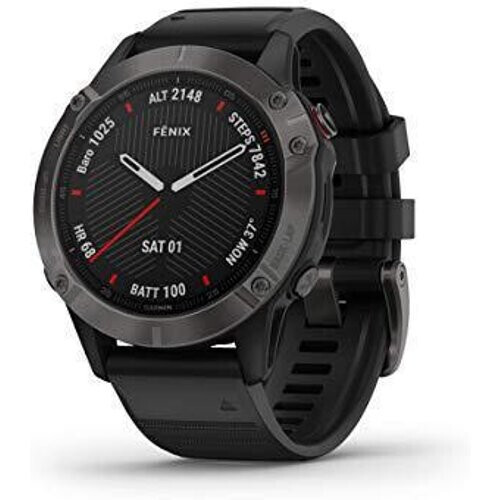 Watch Multisport GPS Garmin Fenix 6 Sapphire - ...