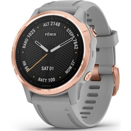 Watch Cardio GPS Garmin Fenix 6S Sapphire - Rose ...