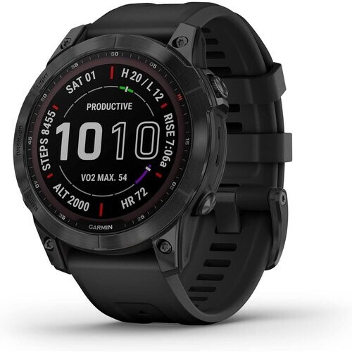 Garmin Smart Watch Fenix 7 Sapphire Solar - BLACK ...