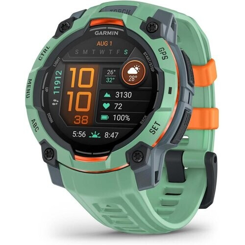 Garmin Instinct 3 45mm, AMOLED Display, Rugged ...