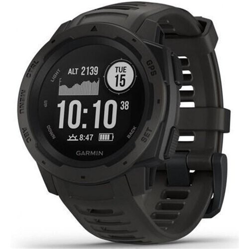 Garmin Instinct - Graphite. Includes One Year ...