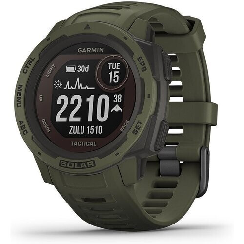 Watch Cardio GPS Garmin Instinct Solar Tactical ...