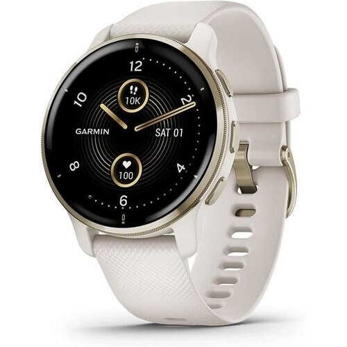 Garmin Venu 2 Plus GPS Cream Gold + Ivory Band 8GB ...