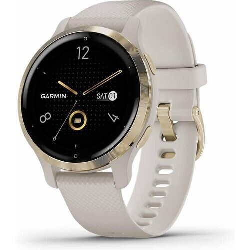 Garmin Smart Watch Venu 2S HR GPS - Gold/White ...