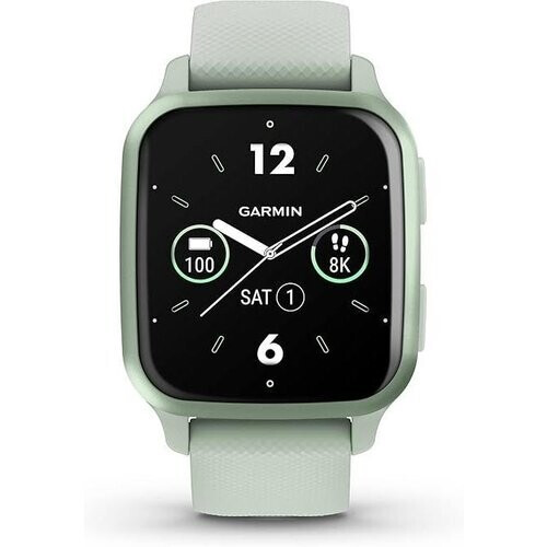 Garmin Venu Sq 2 GPS Cool Mint 4GB See everything ...