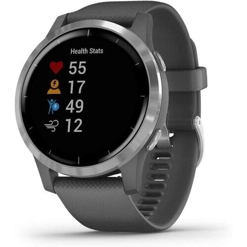 Watch Cardio GPS Garmin Vívoactive 4 - Silver / ...
