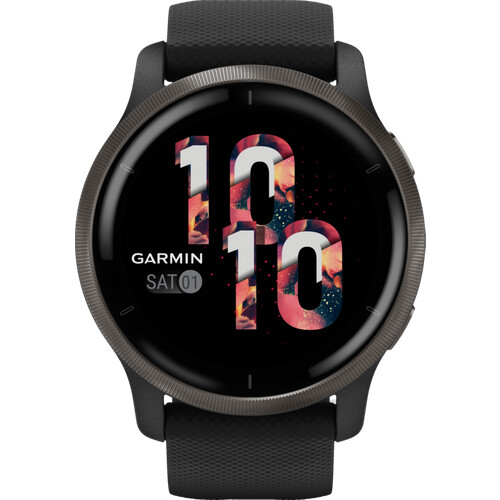 Die Garmin Venu 2 Schwarz ist das größte Modell ...