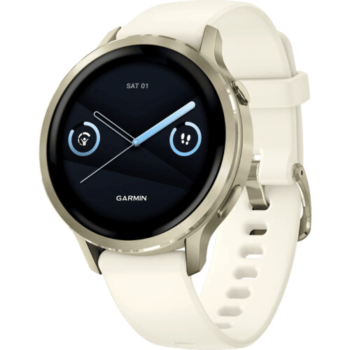 Met de Garmin Venu 4 Goud/Beige 41 mm weet je meer ...