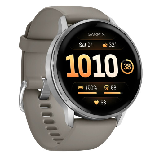 Met de Garmin Venu 4 Zilver/Grijs 45 mm weet je ...