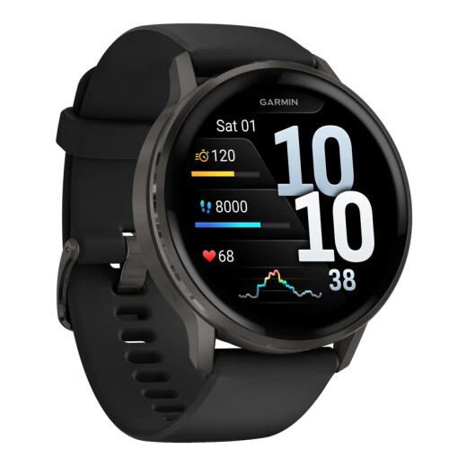 Met de Garmin Venu 4 Zwart 45 mm weet je meer over ...