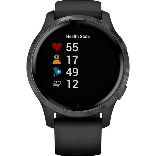 Garmin - Venu Smartwatch 43mm Fiber-Reinforced ...
