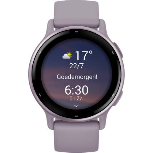 Avec la Garmin Vivoactive 5 Mauve, vous serez ...
