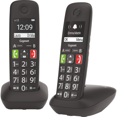 De Gigaset E290M Duo maakt bellen eenvoudig ...