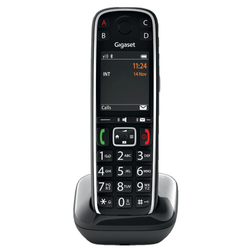 De Gigaset E720 is ook gebruiksvriendelijk voor ...