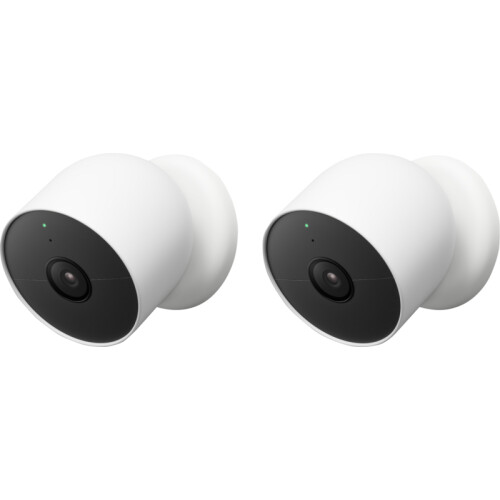 Dit Google Nest Cam Duo Pack bestaat uit 2 slimme ...