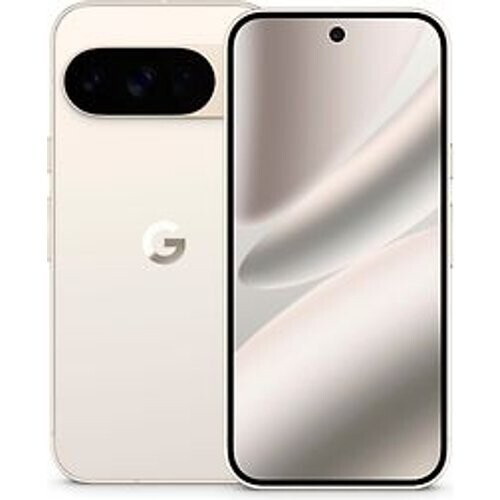 De Google Pixel 10 Pro in de kleur porselein ...