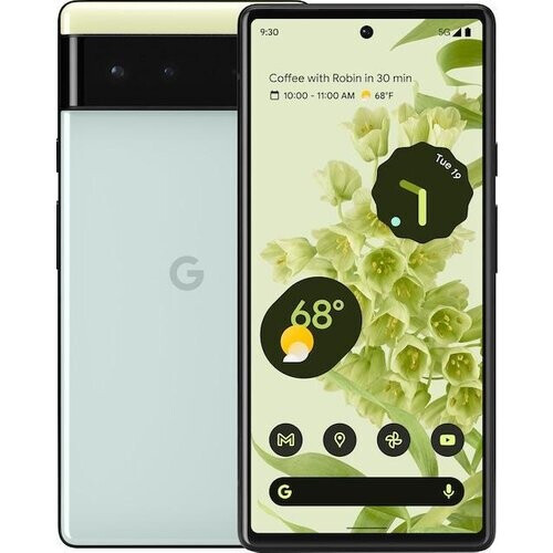 Google Pixel 6 256GB - Sorta Seafoam- Fully ...