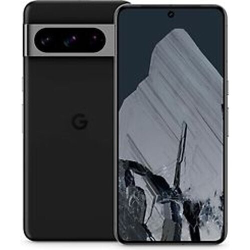 De Google Pixel 8 Pro in de kleur obsidiaan ...