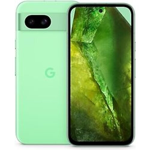De Google Pixel 8a in de kleur aloë combineert ...