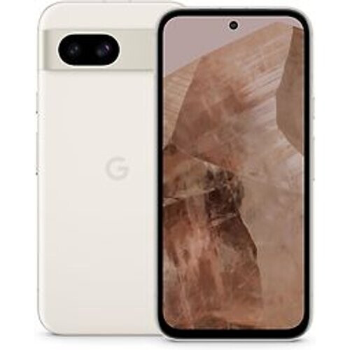 De Google Pixel 8a in de kleur porselein ...