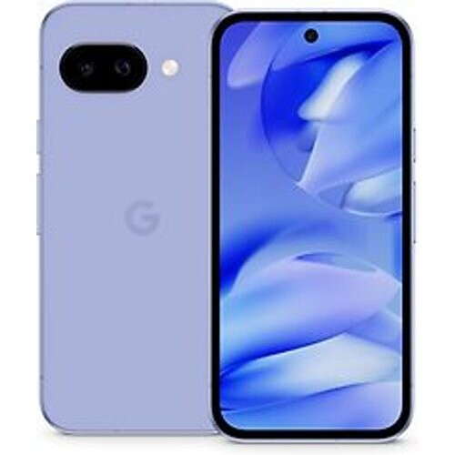 De Google Pixel 9a in de opvallende iris-kleur ...