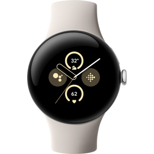 La Google Pixel Watch 2 Argent/Crème est une ...