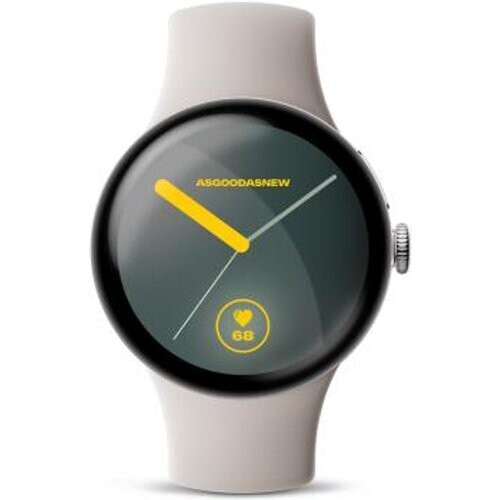 Google Pixel Watch 4 plata pulida 45mm Correa ...