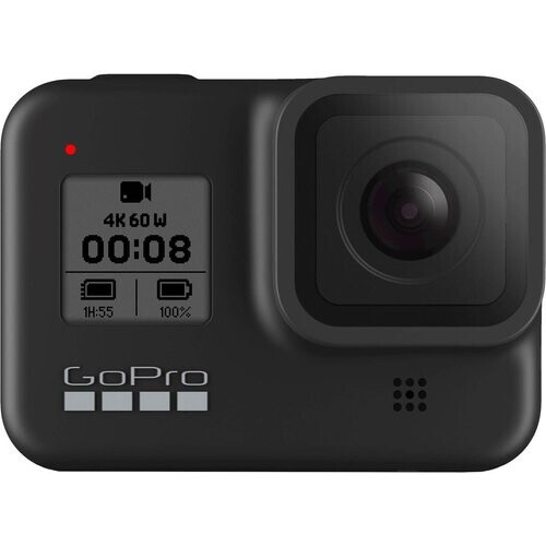 Capture smooth footage with this black GoPro HERO8 ...