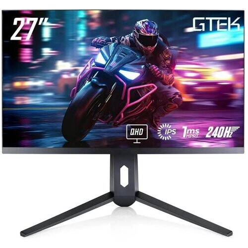 GTek 240Hz 2K Gaming Monitor, 27 Inch Display Full ...