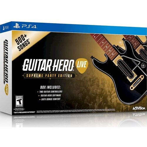 Guitare Hero Live SUPREME PARTY EDITION PS4 -pack ...