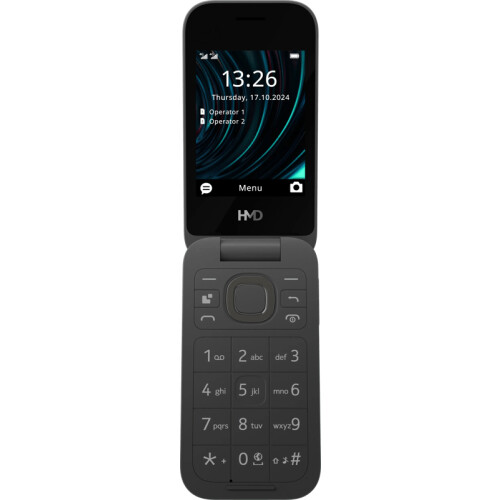 Le HMD 2660 Flip 128 Mo Noir est un téléphone ...