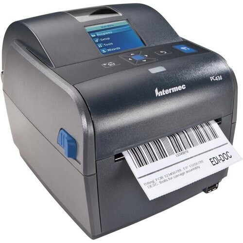 Available in 4" direct thermal (PC43d) or 4" ...