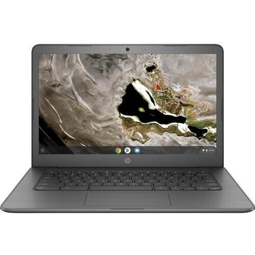 Built with a 180° hinge, the HP 14" Chromebook ...