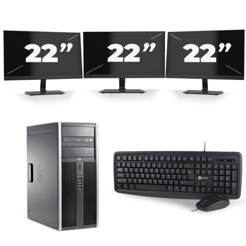 De HP Compaq Elite 8300 Micro Tower is een ...