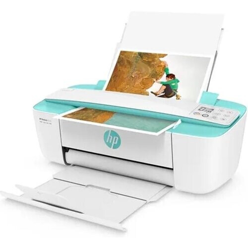 The HP DeskJet 3755 All-in-One Printer is a ...