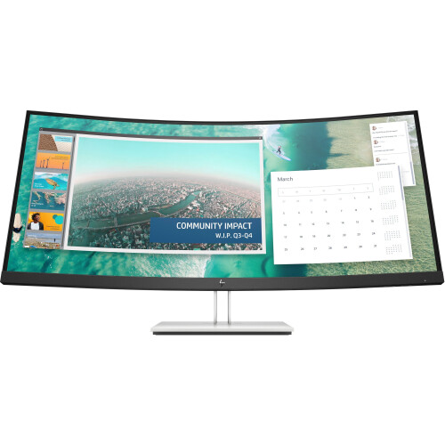 Maak kennis met de HP E344c - QHD Curved Display, ...