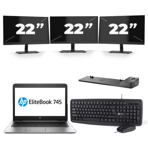 De HP EliteBook 745 G4 is een krachtige en ...