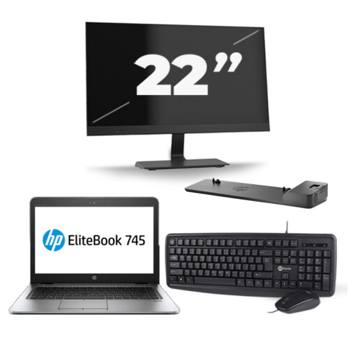 De HP EliteBook 745 G4 is een krachtige laptop die ...