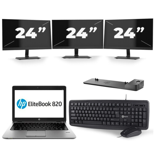 De HP EliteBook 820 G3 is een krachtige laptop met ...