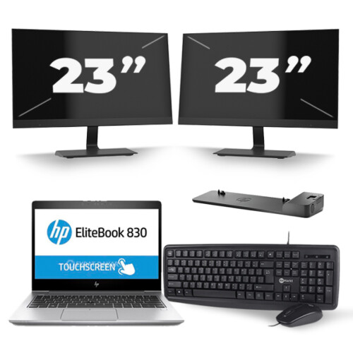 De HP EliteBook 830 G5 is een krachtige laptop die ...